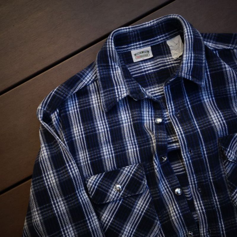 トップス VINTAGE CUSTOM FLANNEL SHIRTS VINTAGE CUSTOM FLANNEL SHIRTS